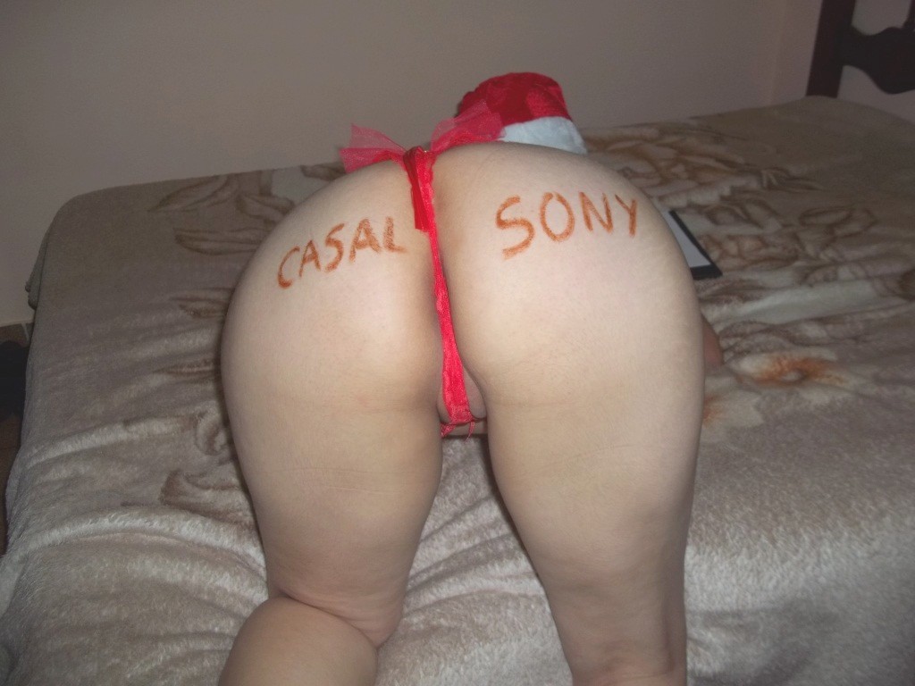 Presente de natal que a Raquel deu para o casal sony